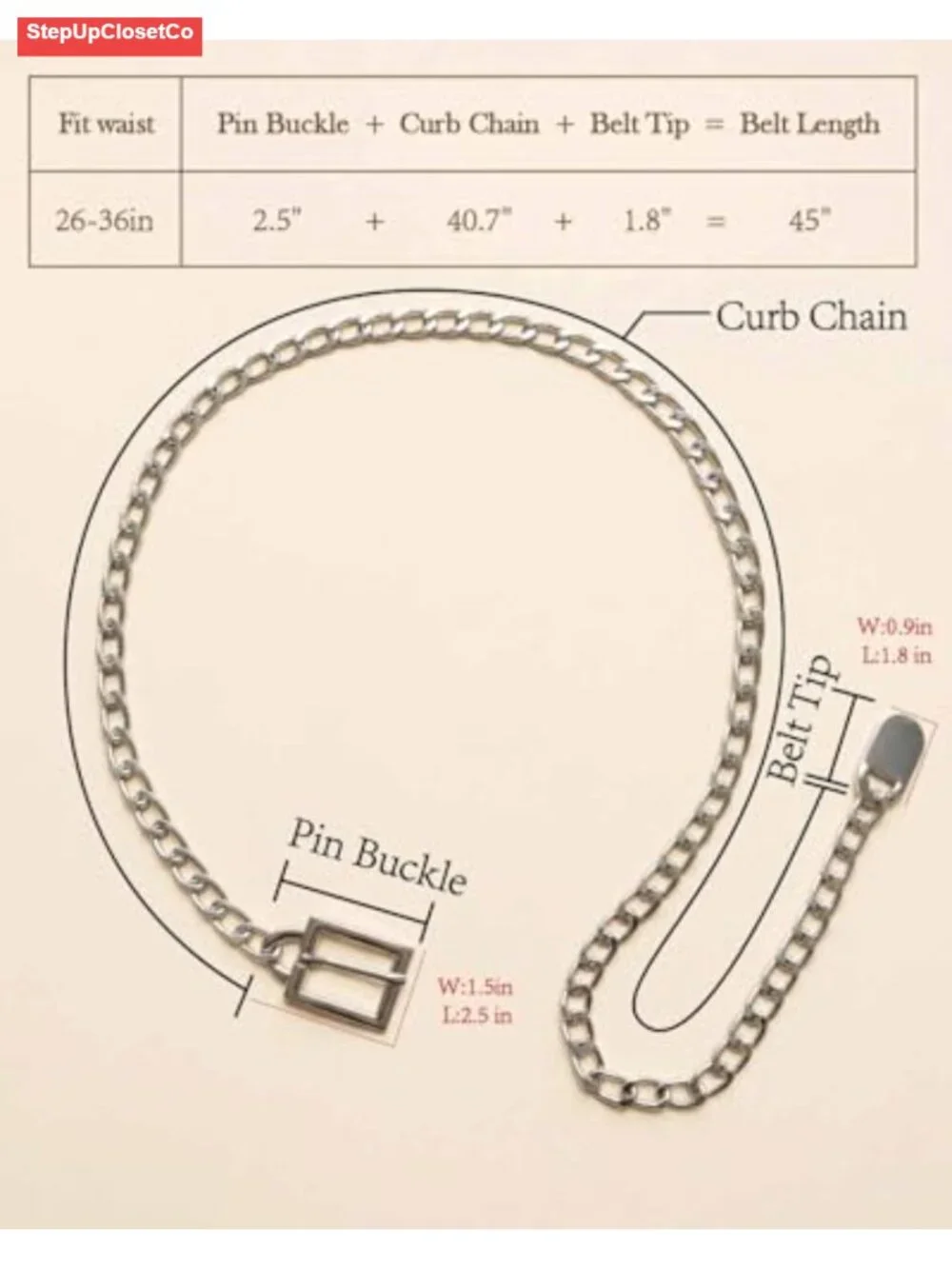Adjustable Western Concho Belt for Women Metal Chain Waist Belt Cowgirl Style